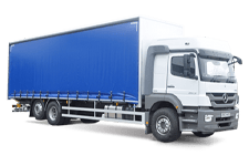 Car Hire Broadstairs - 26 Tonne Curtain Side Truck - Truck hire Broadstairs
